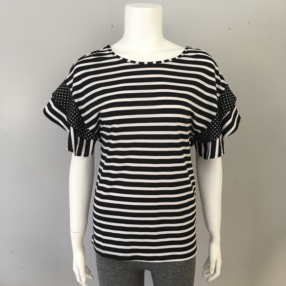 New! Cleo Striped Shirt - Picture 1 of 7